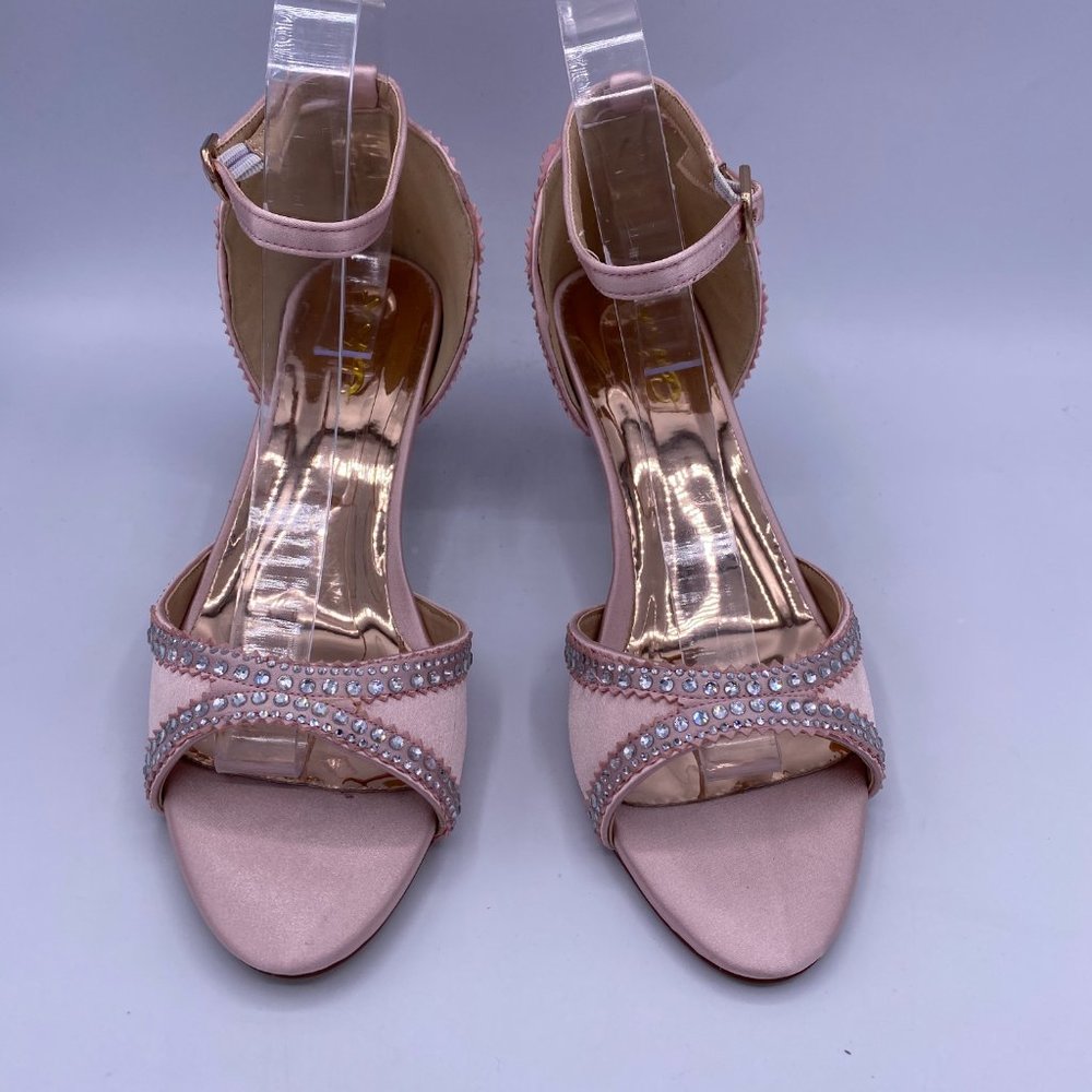 XYD Ballroom Dance Shoes Wedding Sandal Rhinestone - Picture 3 of 9
